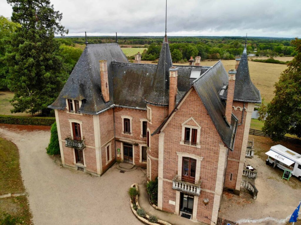 domaine du ciran - vue du ciel