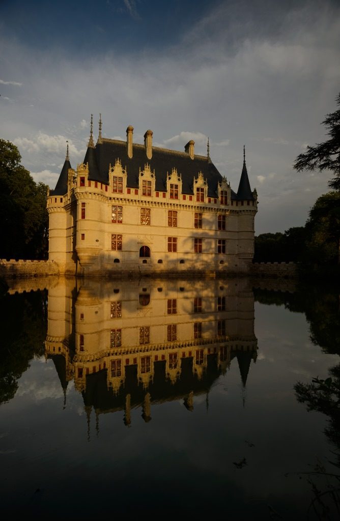 Château d'Azay-le-Rideau Façade ouest