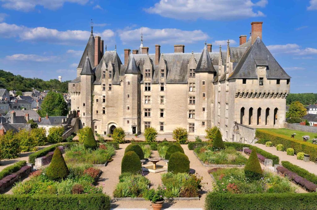 Château de Langeais Cour intérieur