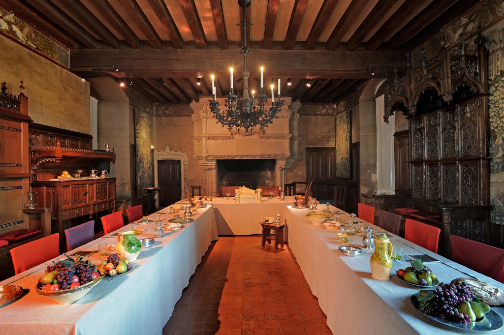 Château de Langeais Salle du banquet