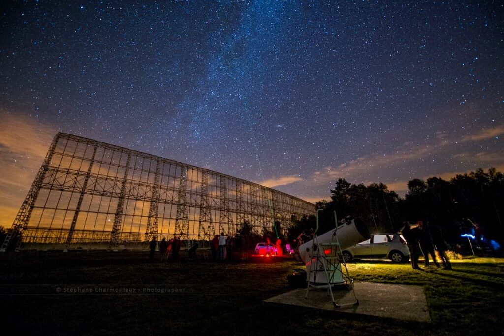 Le poles des etoiles de nancay