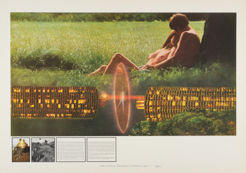 Superstudio Gli Atti Fondamentali Amore, 1971, Supersurface Coll. Frac Centre Val de Loire