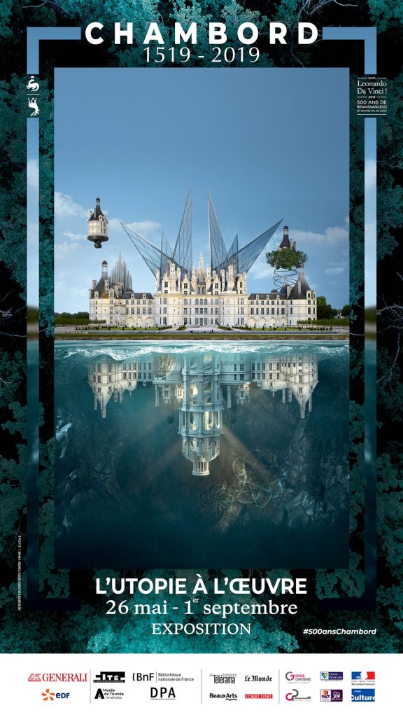 Exposition L'utopie à l'œuvre, Château de Chambord