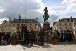 Arrivée de la chevauchée - Fêtes Jeanne d'Arc 2018 Orléans
