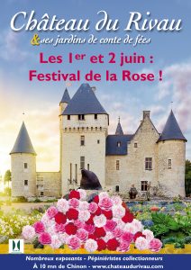 festival des roses - chateau du rivau