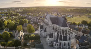 Basilique Notre-Dame de Cléry_vue sur le chevet_2