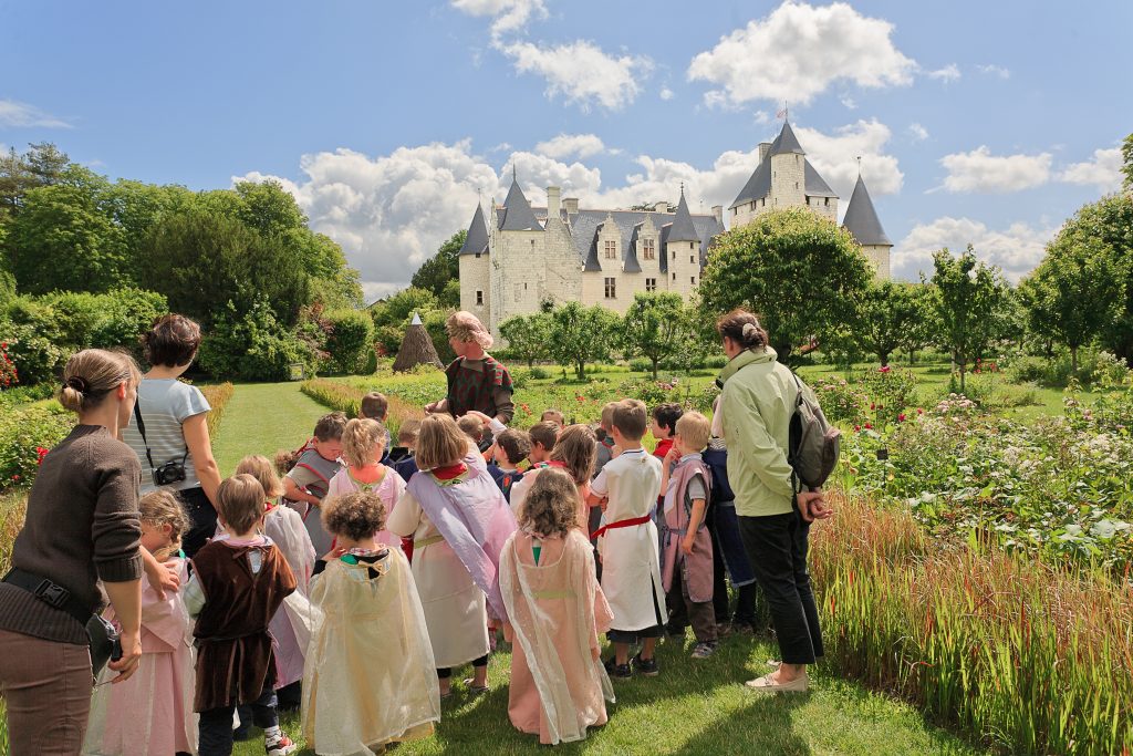 Château et jardins du Rivau en famille