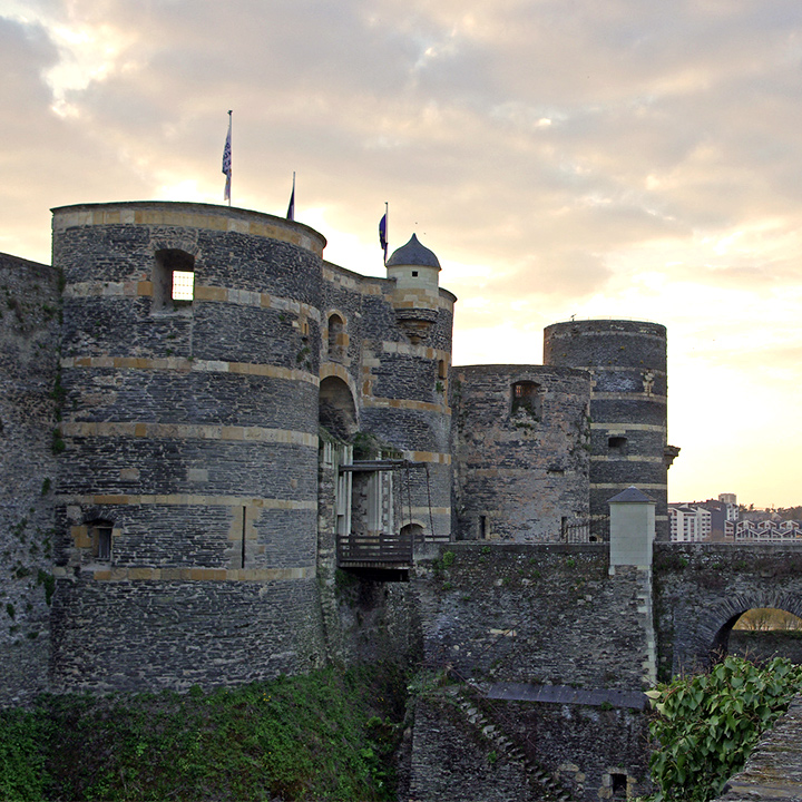 Château d'Angers en Anjou