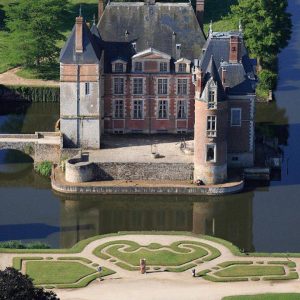 Chateau de la bussière dans le Loiret