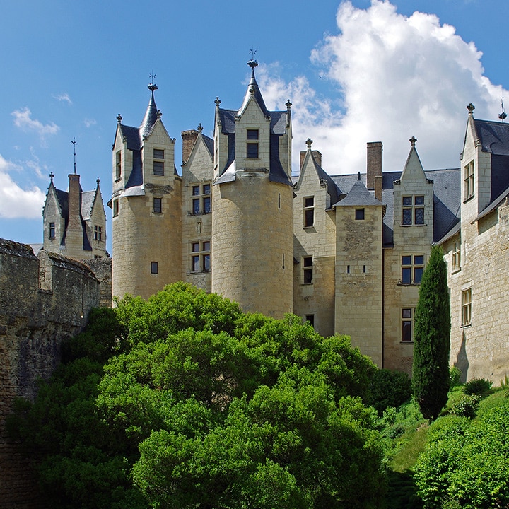 Château de Montreuil Bellay en Anjou