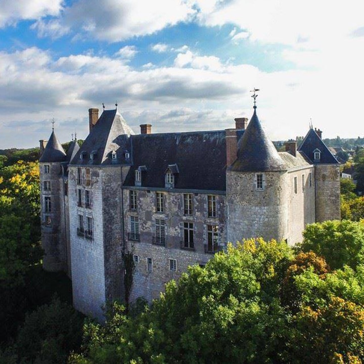 Château de Saint Brisson dur Loire dans le Loiret