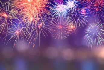 Feu d'artifice de Nantes fête nationale