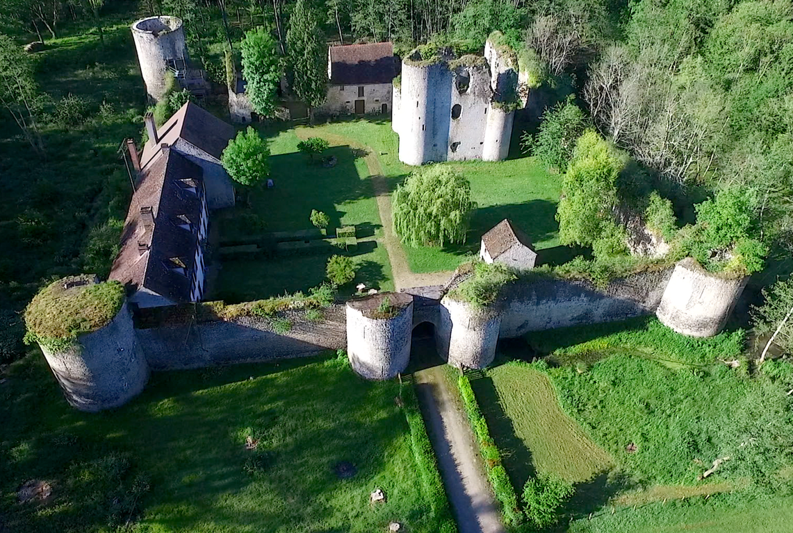 Château de Mez-le-Maréchal dans le Loiret
