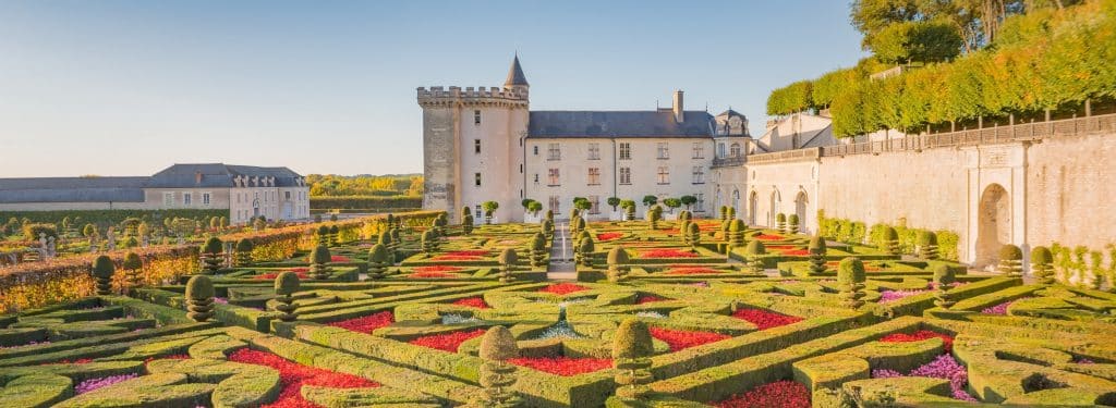 jardin des croix au château de Villandry