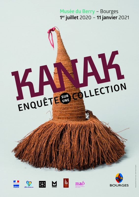 Affiche de l'exposition Kanak, enquête sur une collection