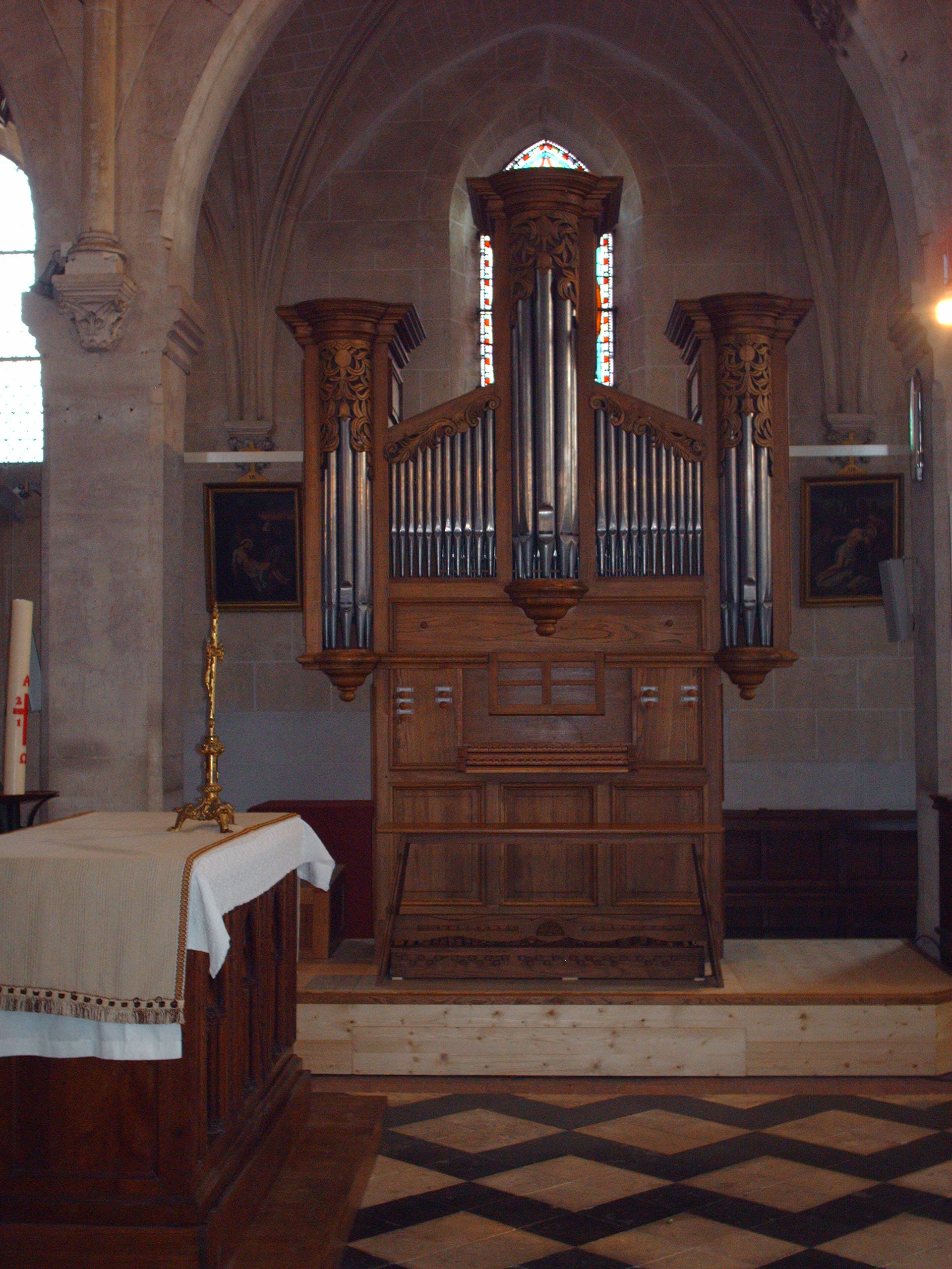 St Cyr en val - orgue