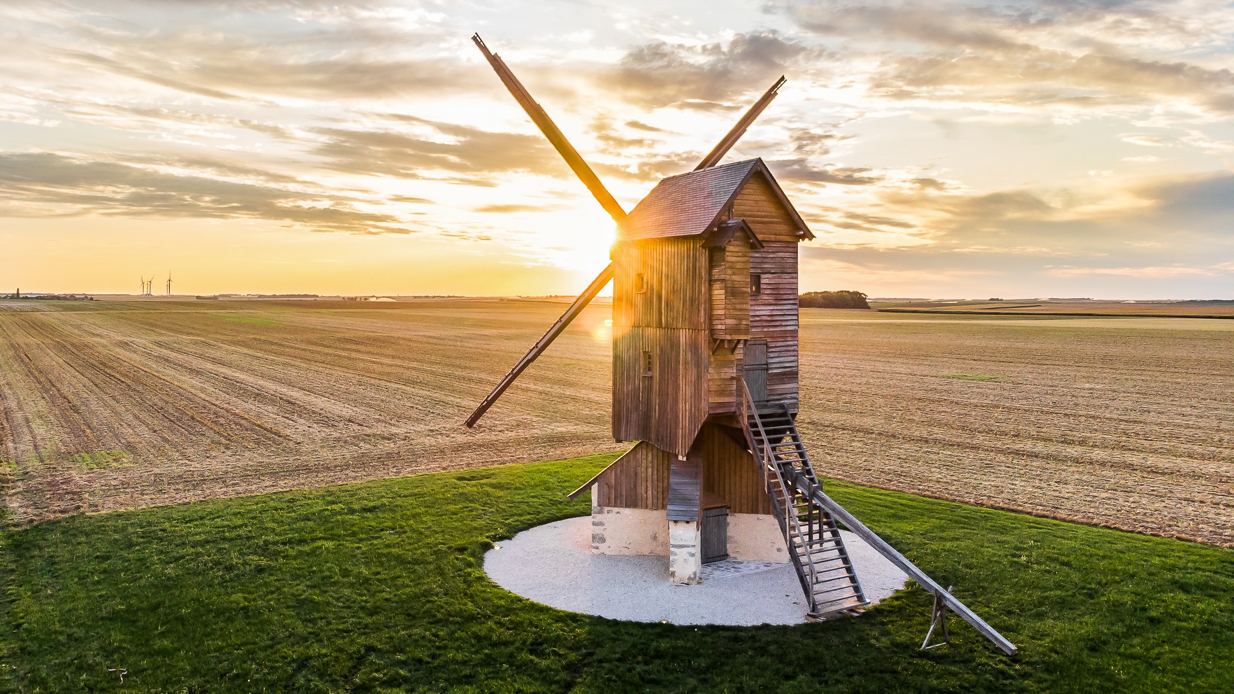 Le moulin de Lignerolles dans le Loiret