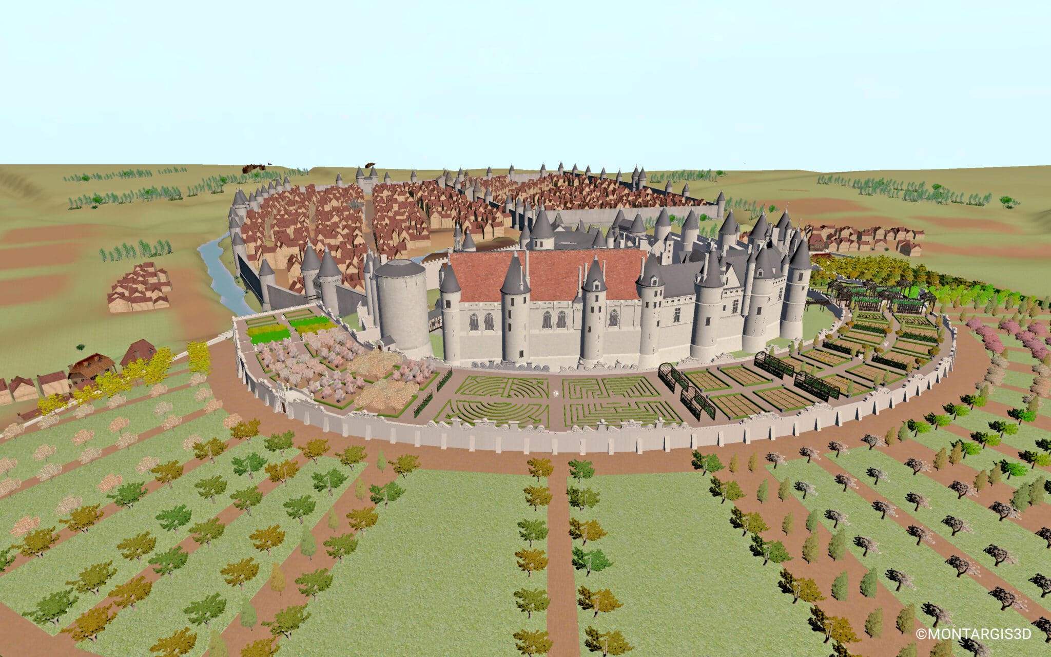 Montargis 3D