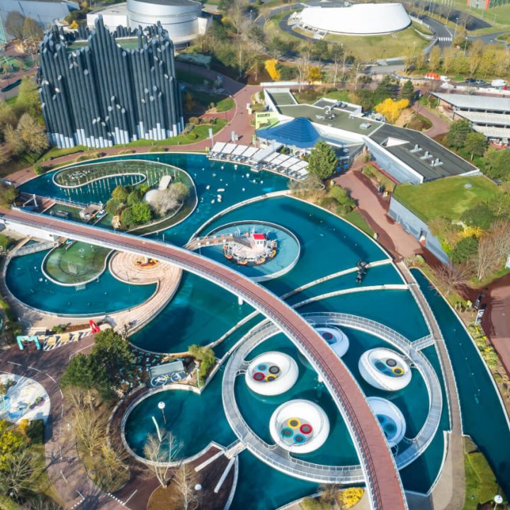 Le futur centre aquatique du Futuroscope Val de Loire
