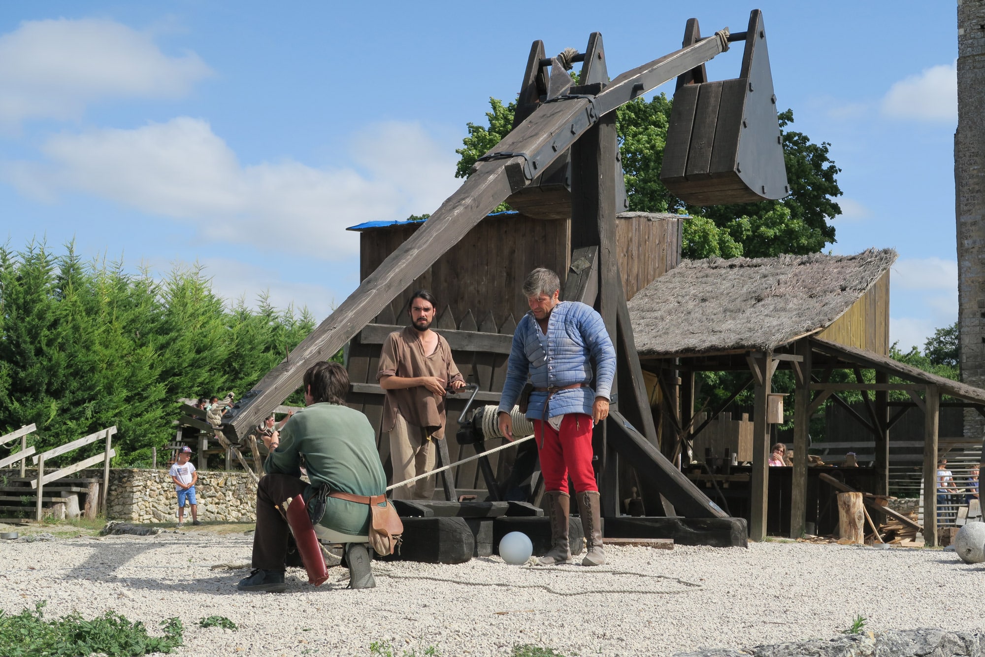 Machine de guerre à la forteresse de Montbazon