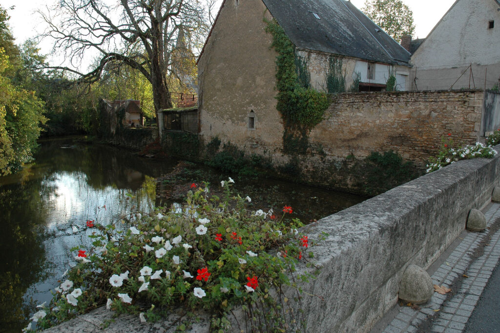 Les bords de l'Arnon, Lignières