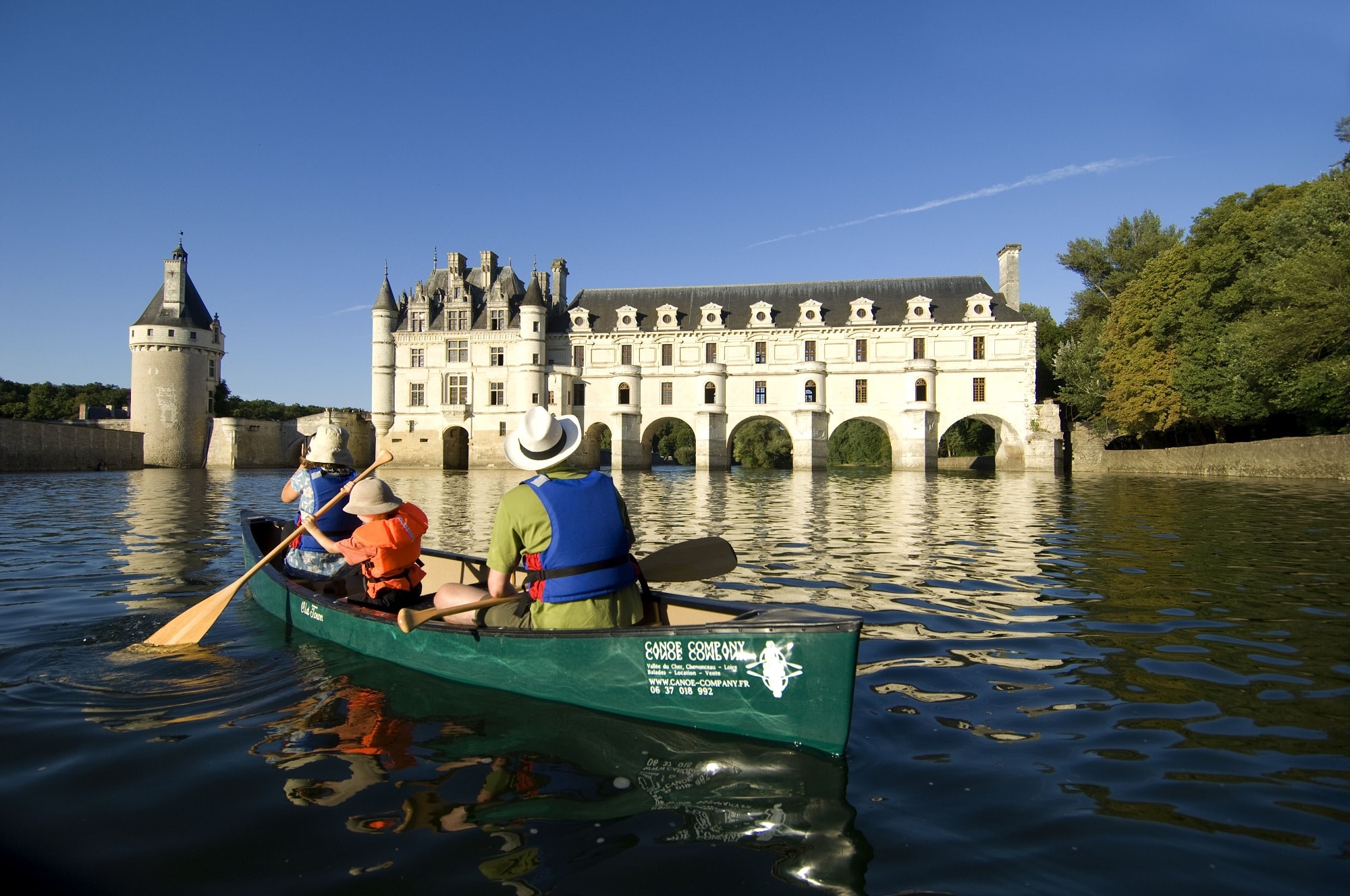 Canoe Kayak sur le Cher à Chenonceau