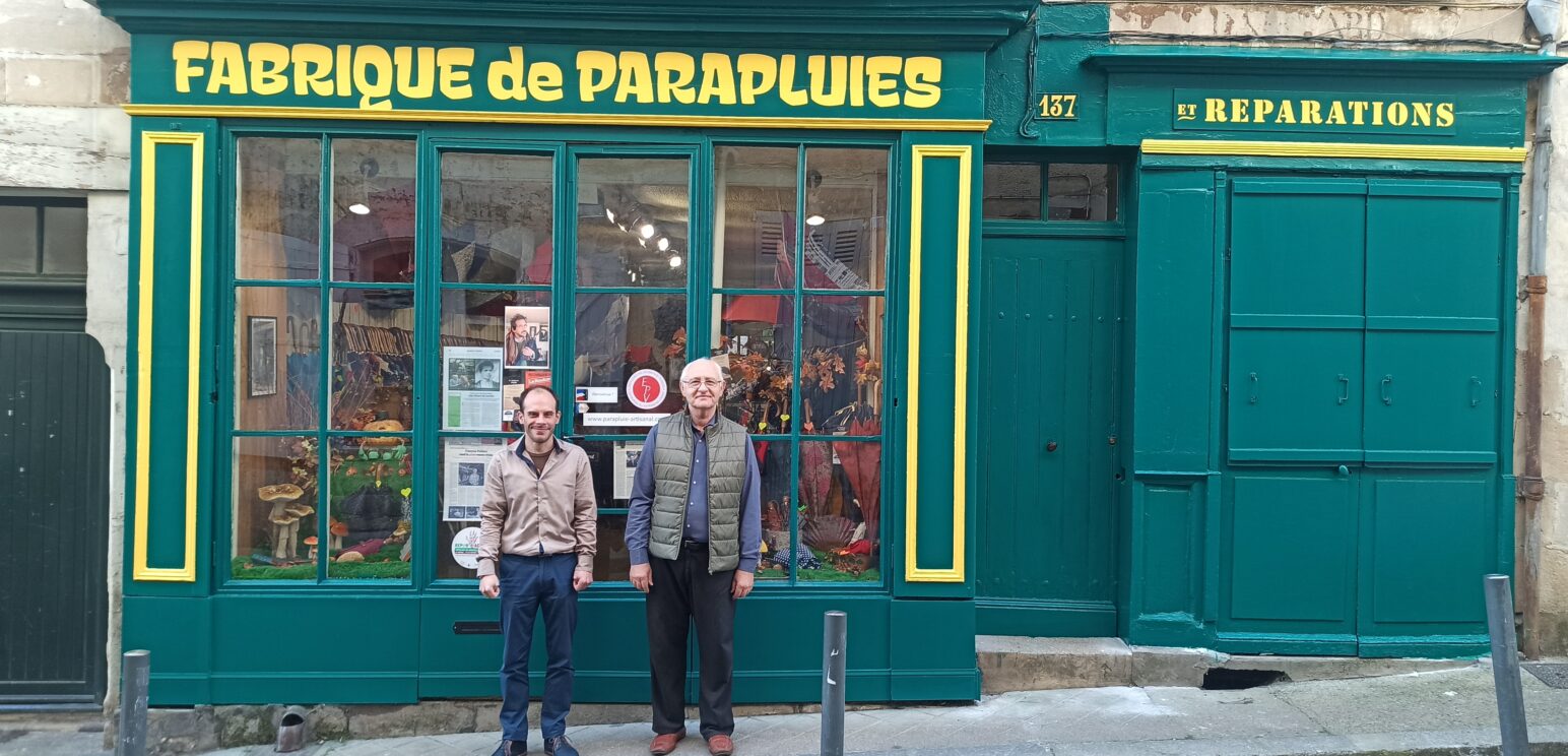 Pierre et Lilyan Fabrique de Parapluies Poitiers