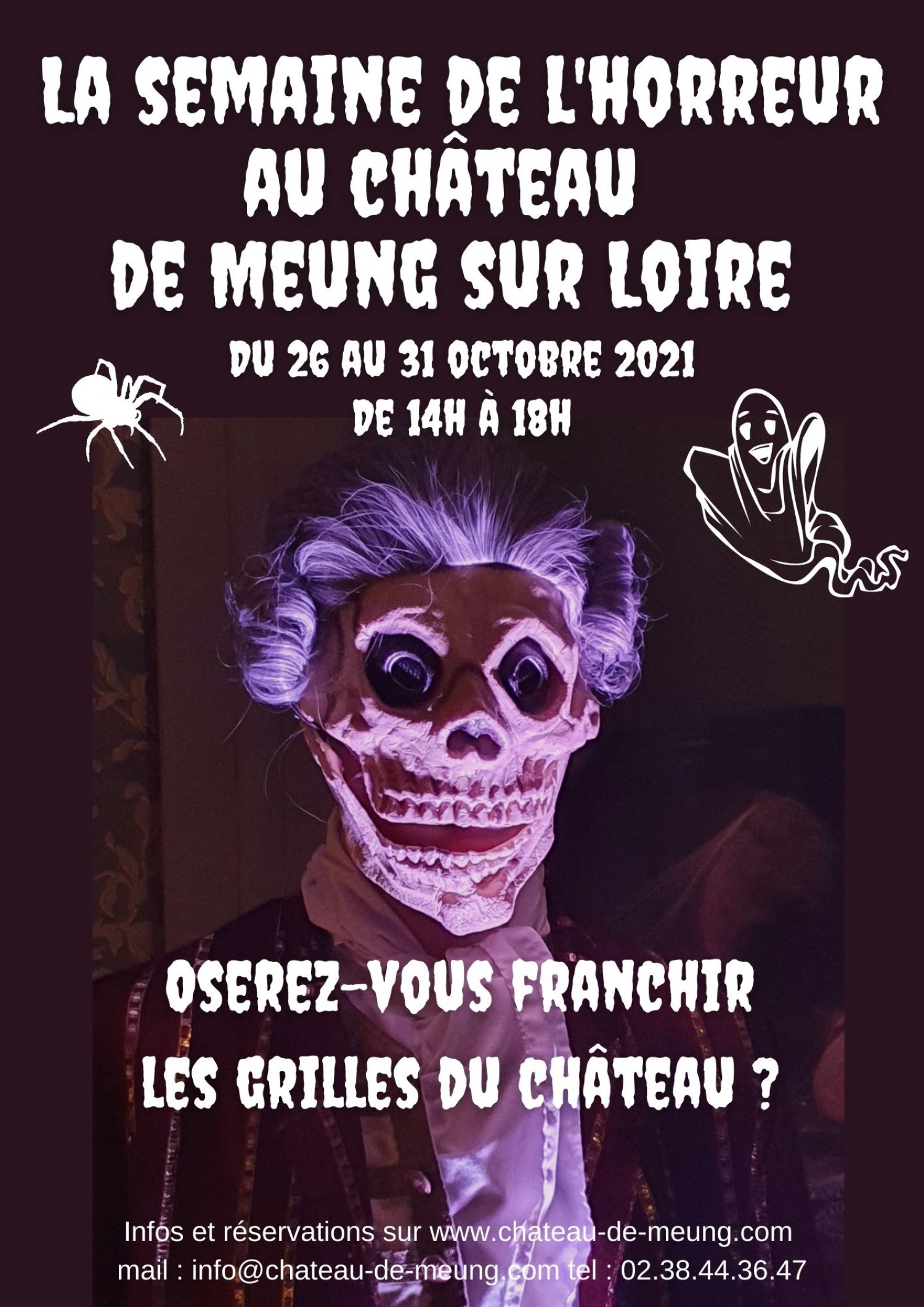 Halloween chateau de meung sur loire