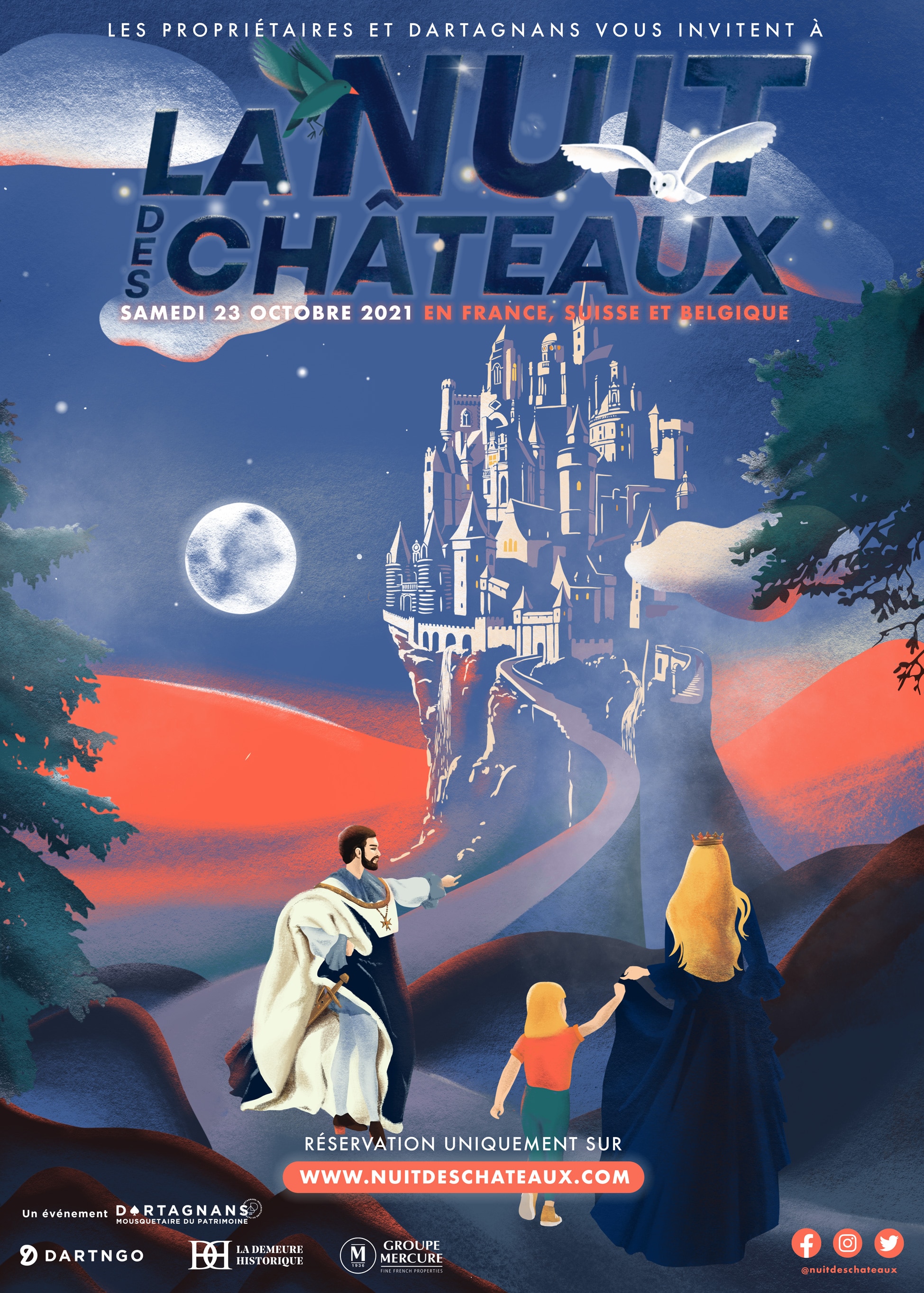 La Nuit des Châteaux, édition 2021