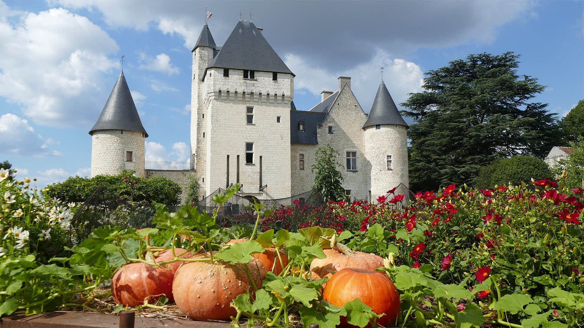 Château du Rivau en automne