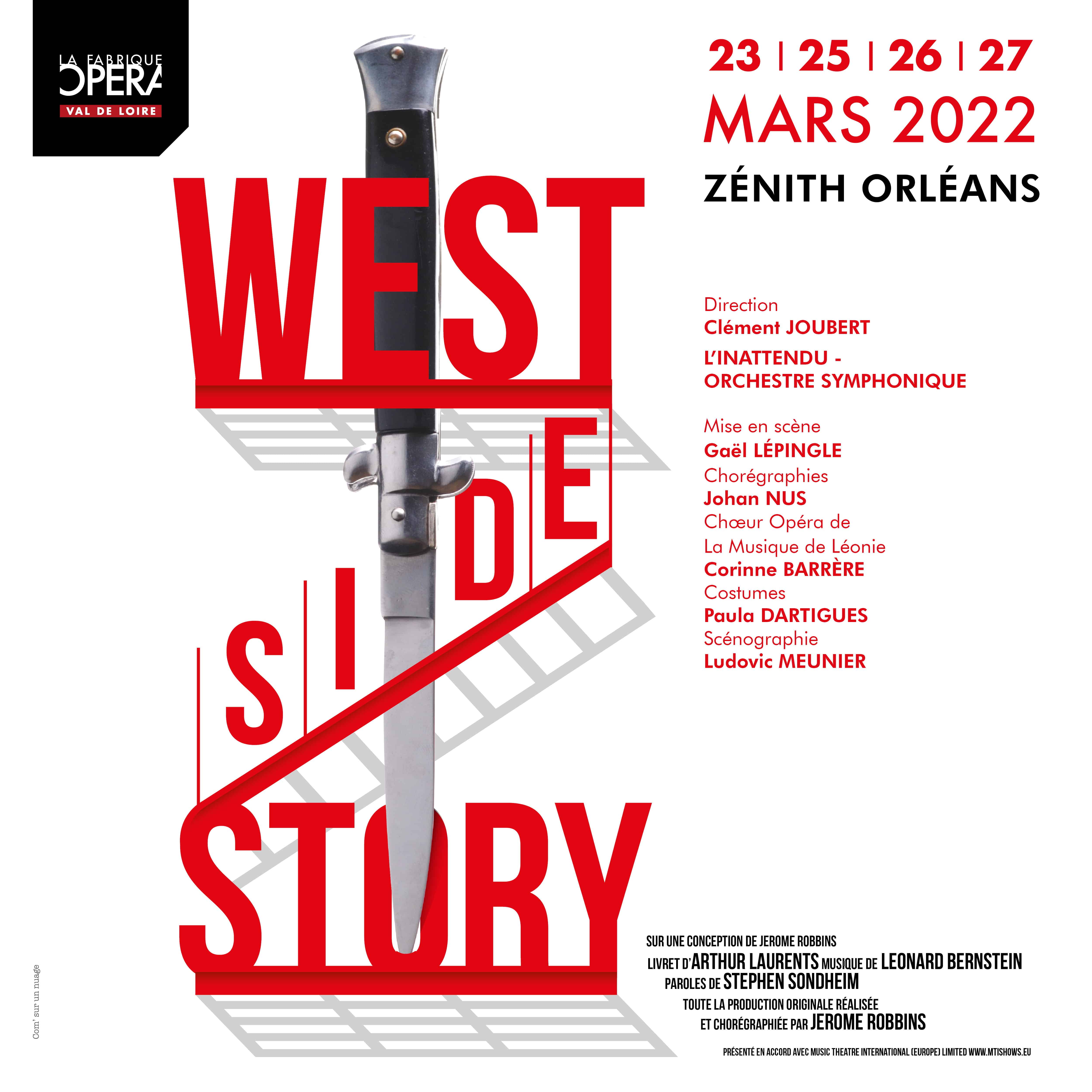 West Side Story La Fabrique Opéra Val de Loire