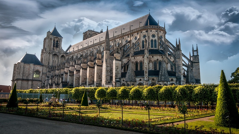 cathédrale de Bourges cc Guillaume Commin (Flickr)