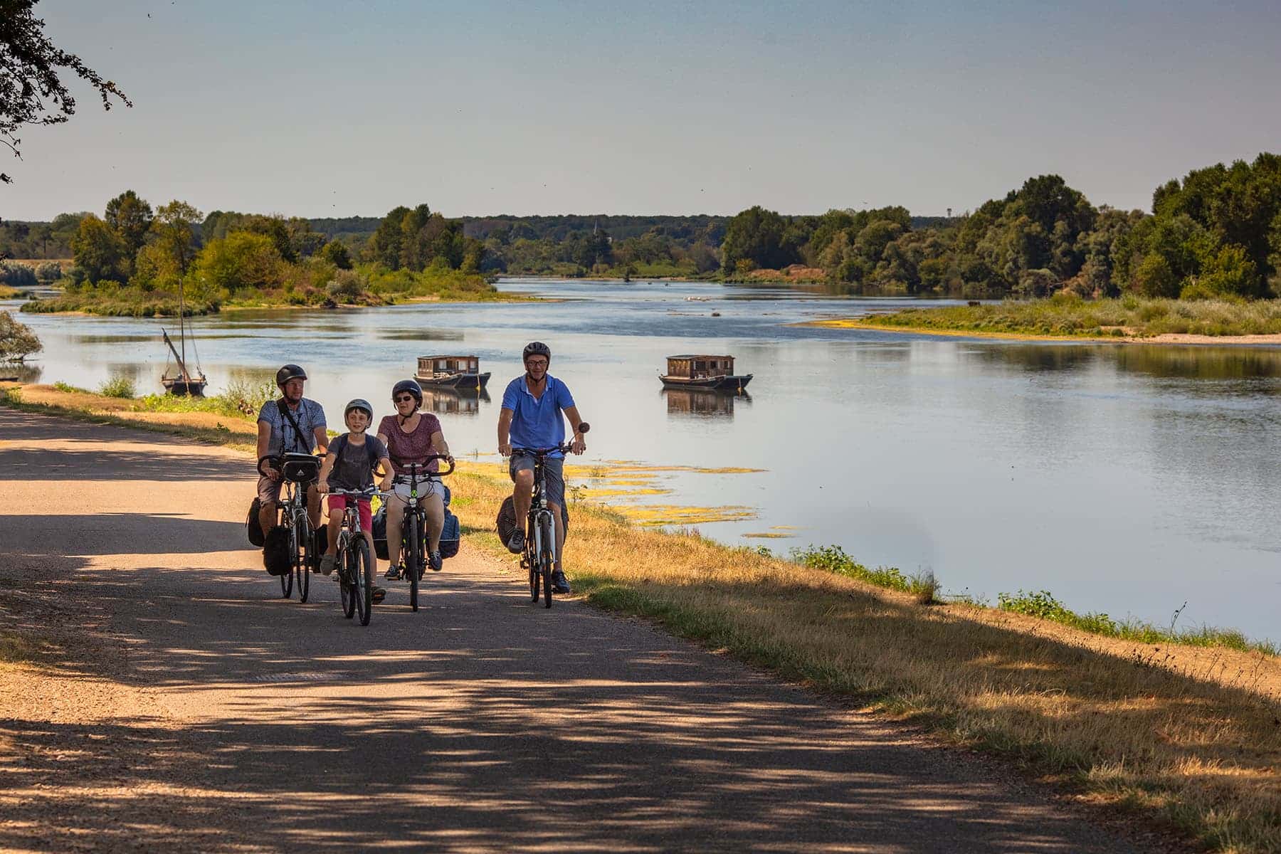 Loire à vélo Saint-Dyé-sur-Loire © David Darrault - CRT Centre-Val de Loire