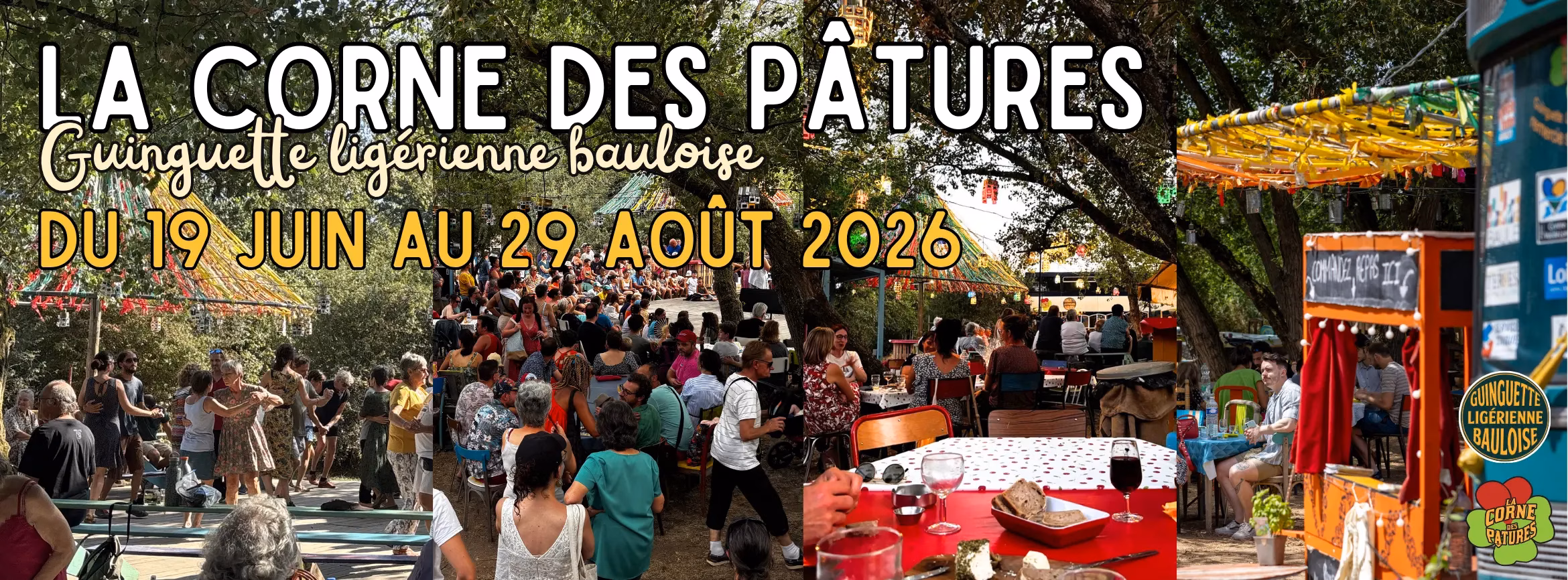 la corne des pâtures à Baule