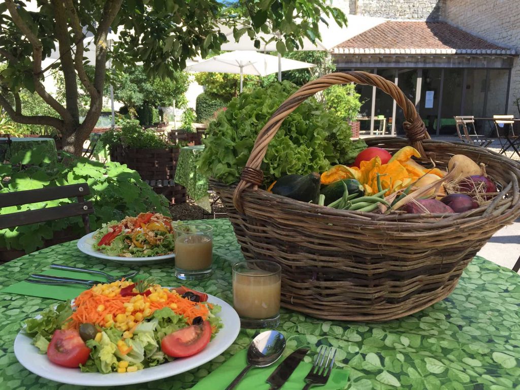 légumes restaurant la table des fées © château du rivau crt centre-val de loire