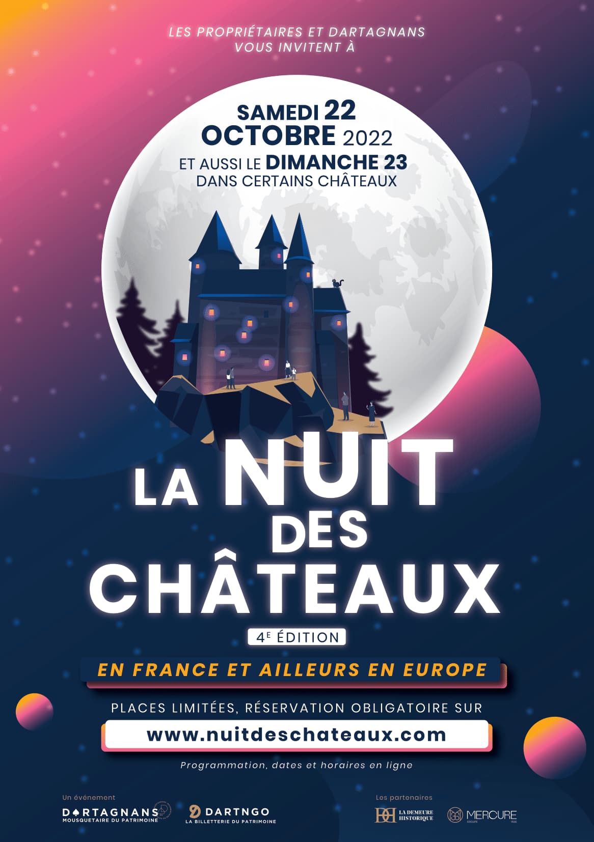 La nuit des châteaux 2022