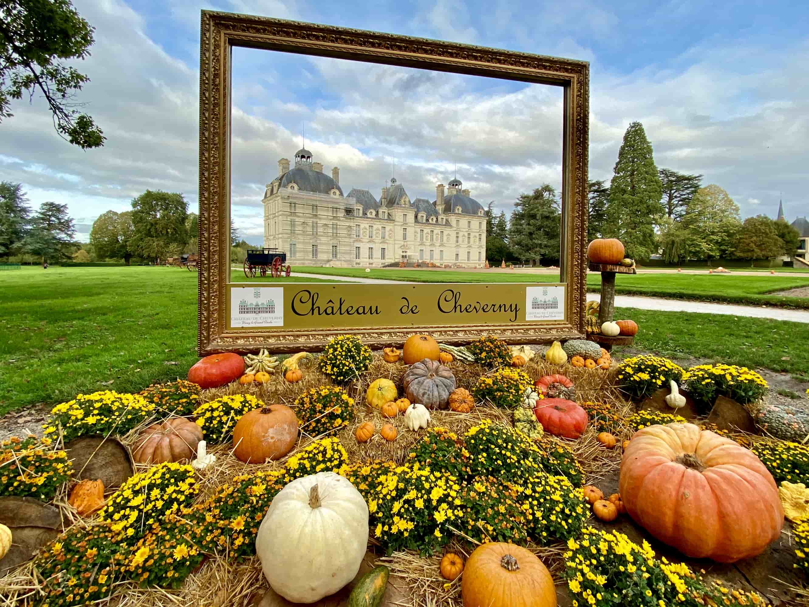 Chateau de Cheverny automne