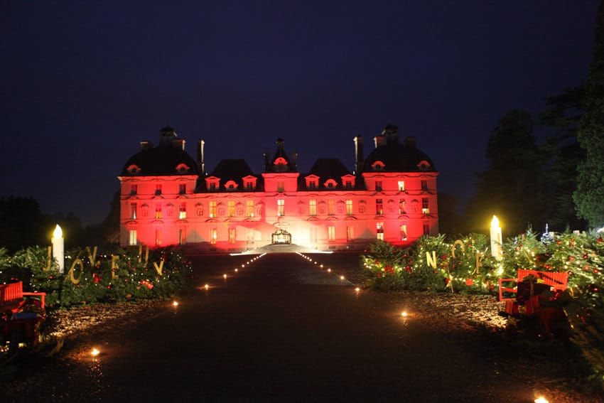 Château de Cheverny à Noël