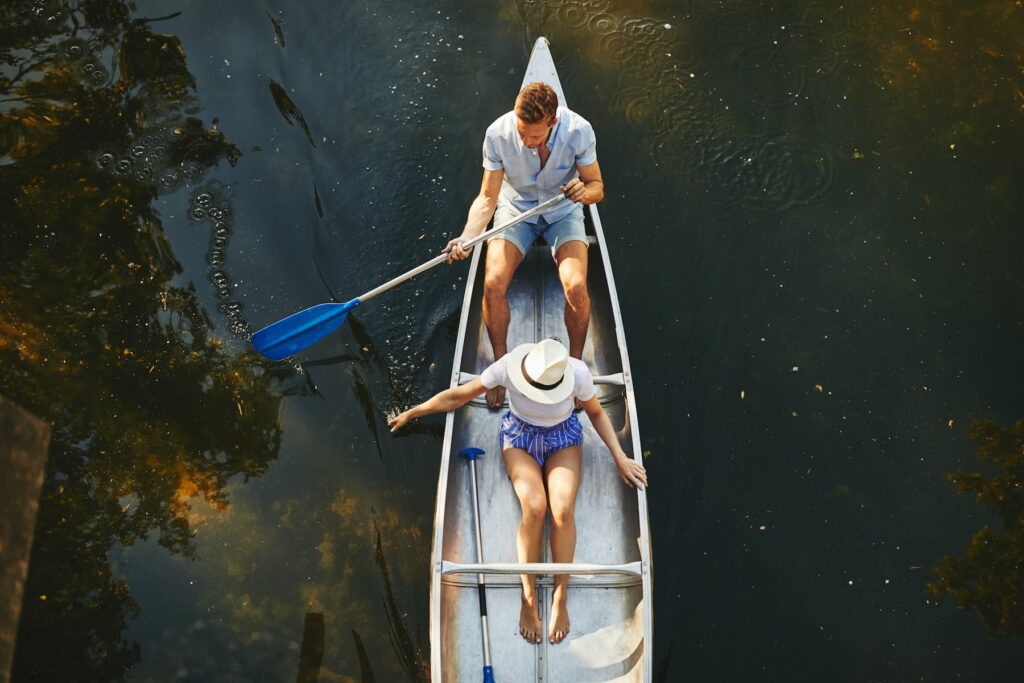 Canoë sur la Loire