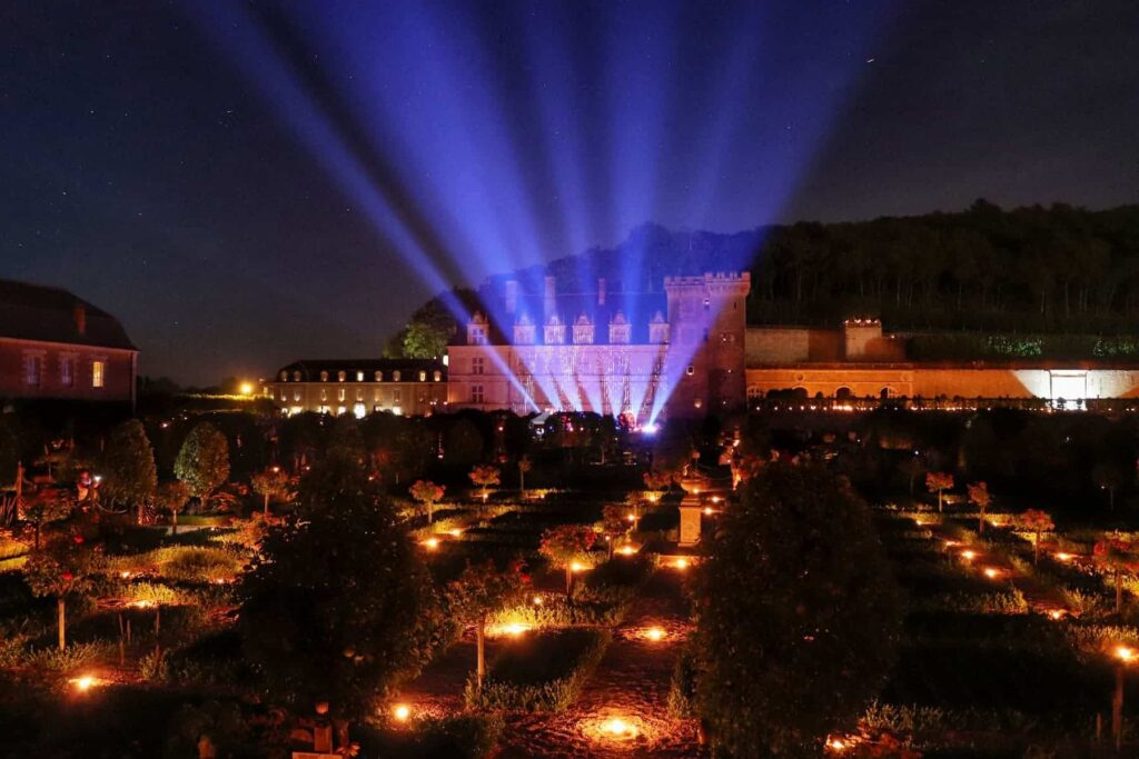 Les Nuits des Mille feux au château de Villandry.