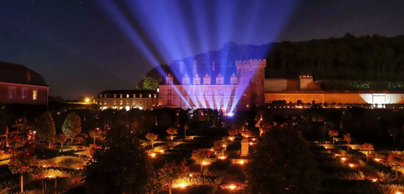 Les Nuits des Mille feux au château de Villandry.