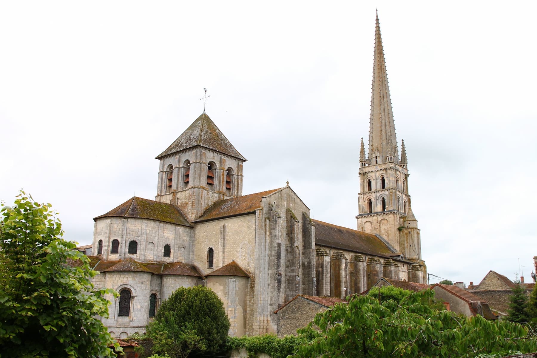Abbaye de Saint-Savin dans le Poitou