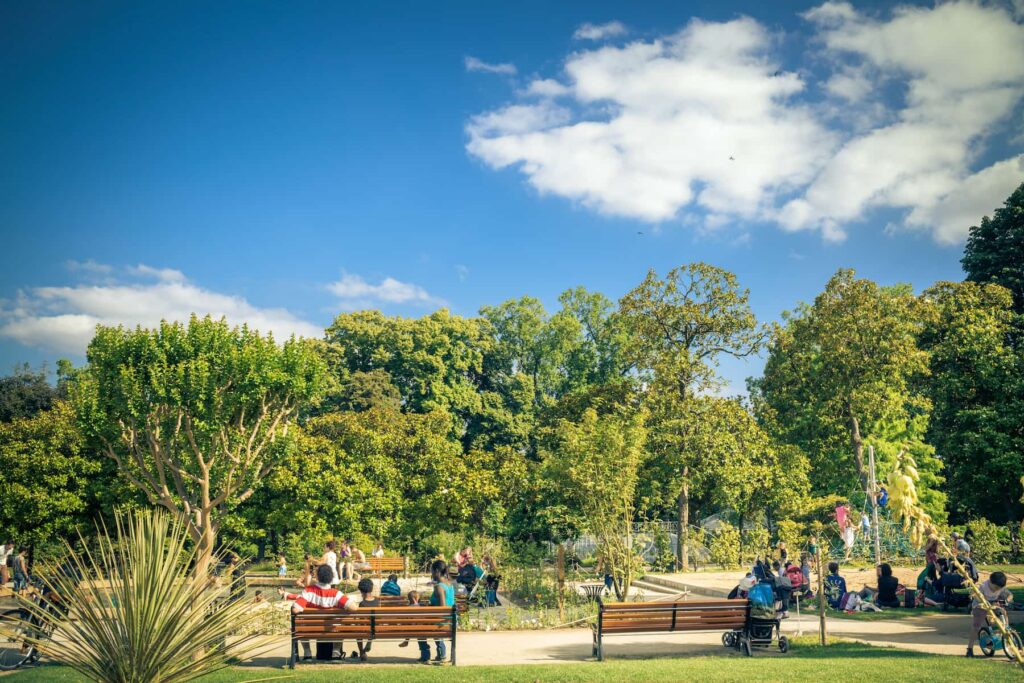 Le jardin des plantes à Nantes