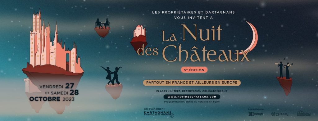 La Nuit des Châteaux 2023 affiche