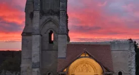 restauration de l'abbatiale de Donzy 2025 Nièvre
