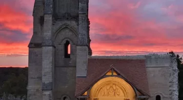 restauration de l'abbatiale de Donzy 2025 Nièvre