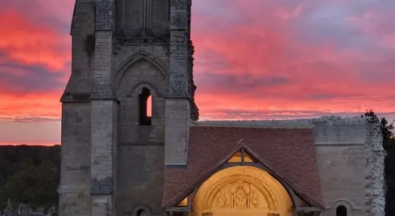 restauration de l'abbatiale de Donzy 2025 Nièvre
