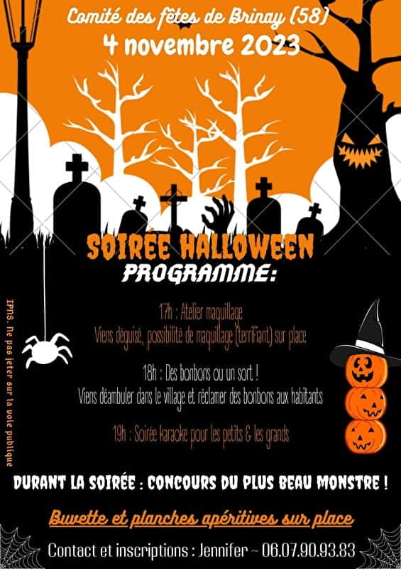 Fêtez Halloween dans la Nièvre