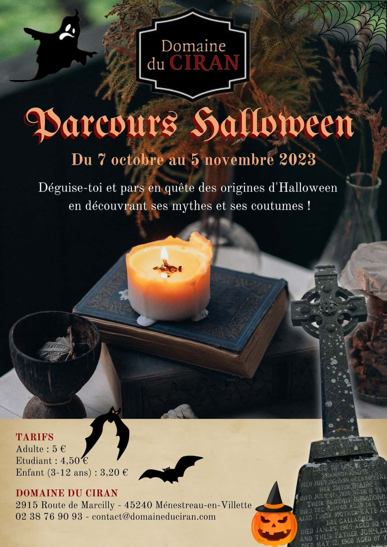 Halloween au domaine de Ciran