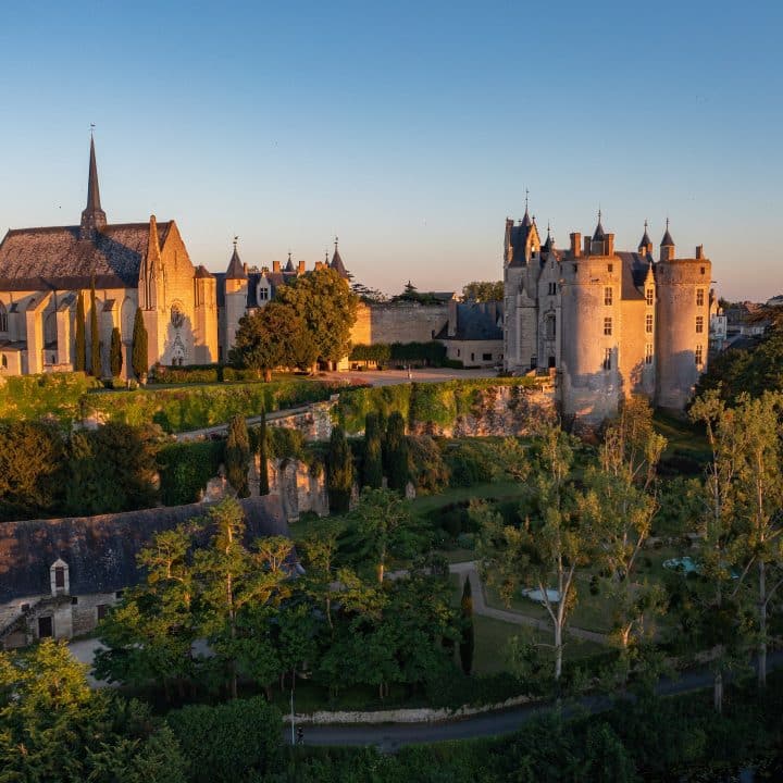 Château de Montreuil-Bellay, petites cités de caractère vallée de la Loire